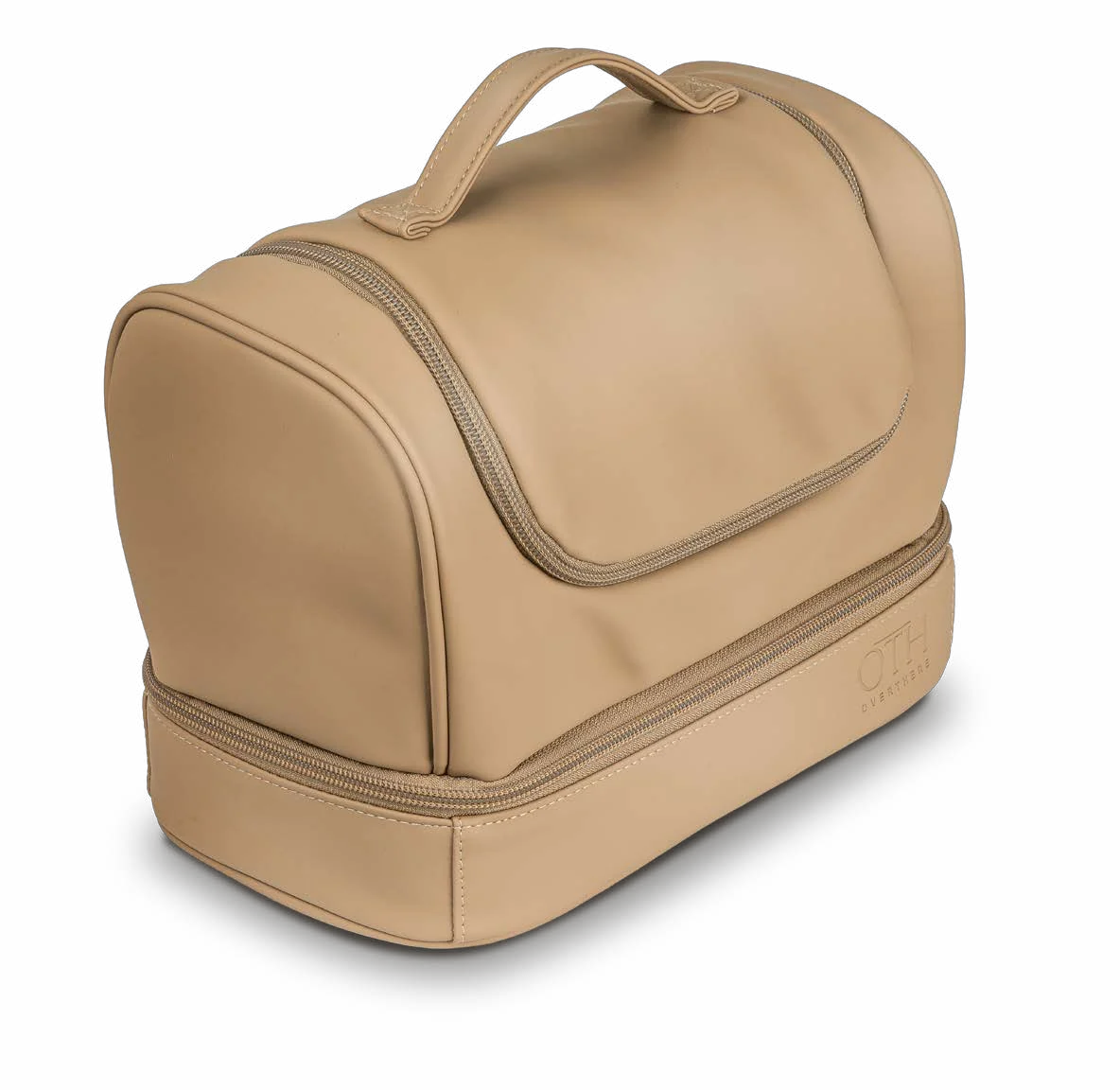La trousse de voyage Over There, coloris sable